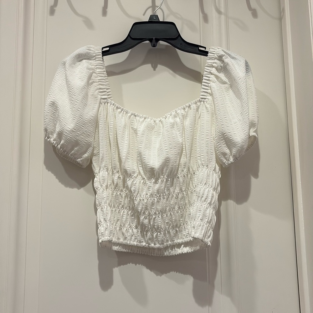 White Summer Top